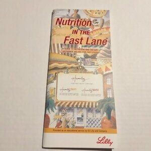 Nutrition In The Fast Lane Guide Book By Eli Lilly & Company